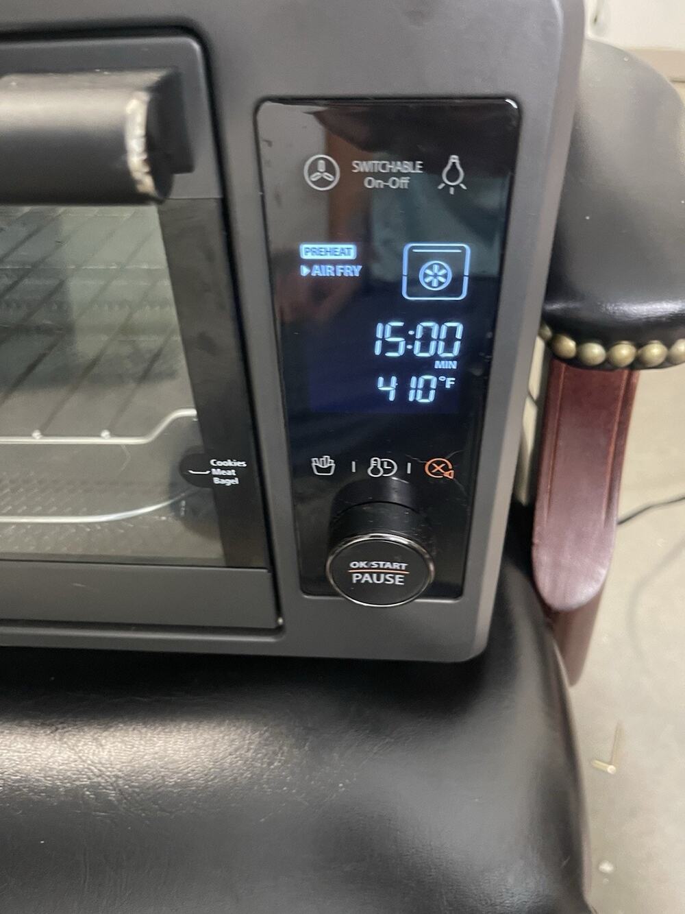 Toshiba Digital Air Fryer Toaster Oven Combo, 10-in-1 Convection Countertop Oven